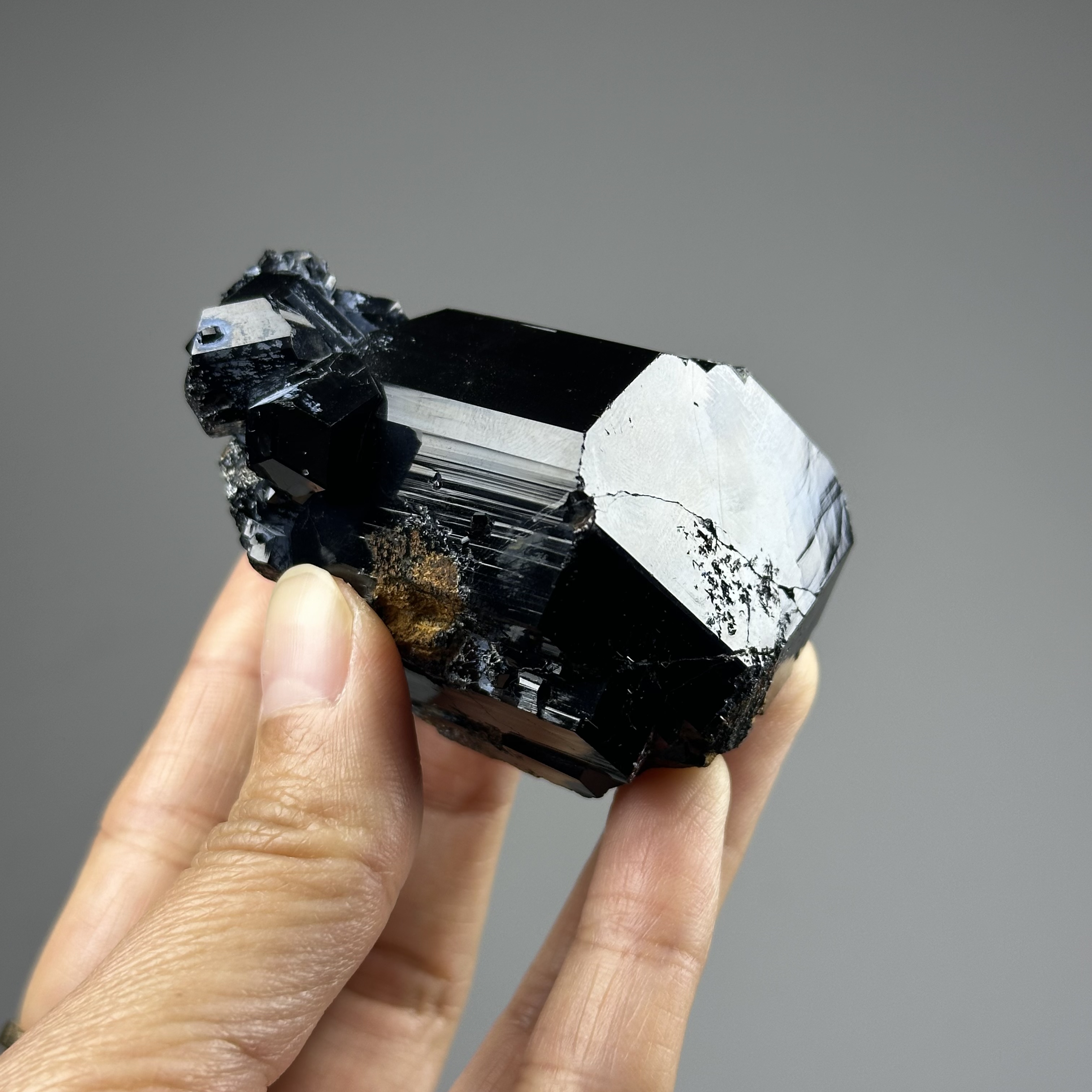 納米比亞 黑碧璽 - Schorl/ Black Tourmaline DR108