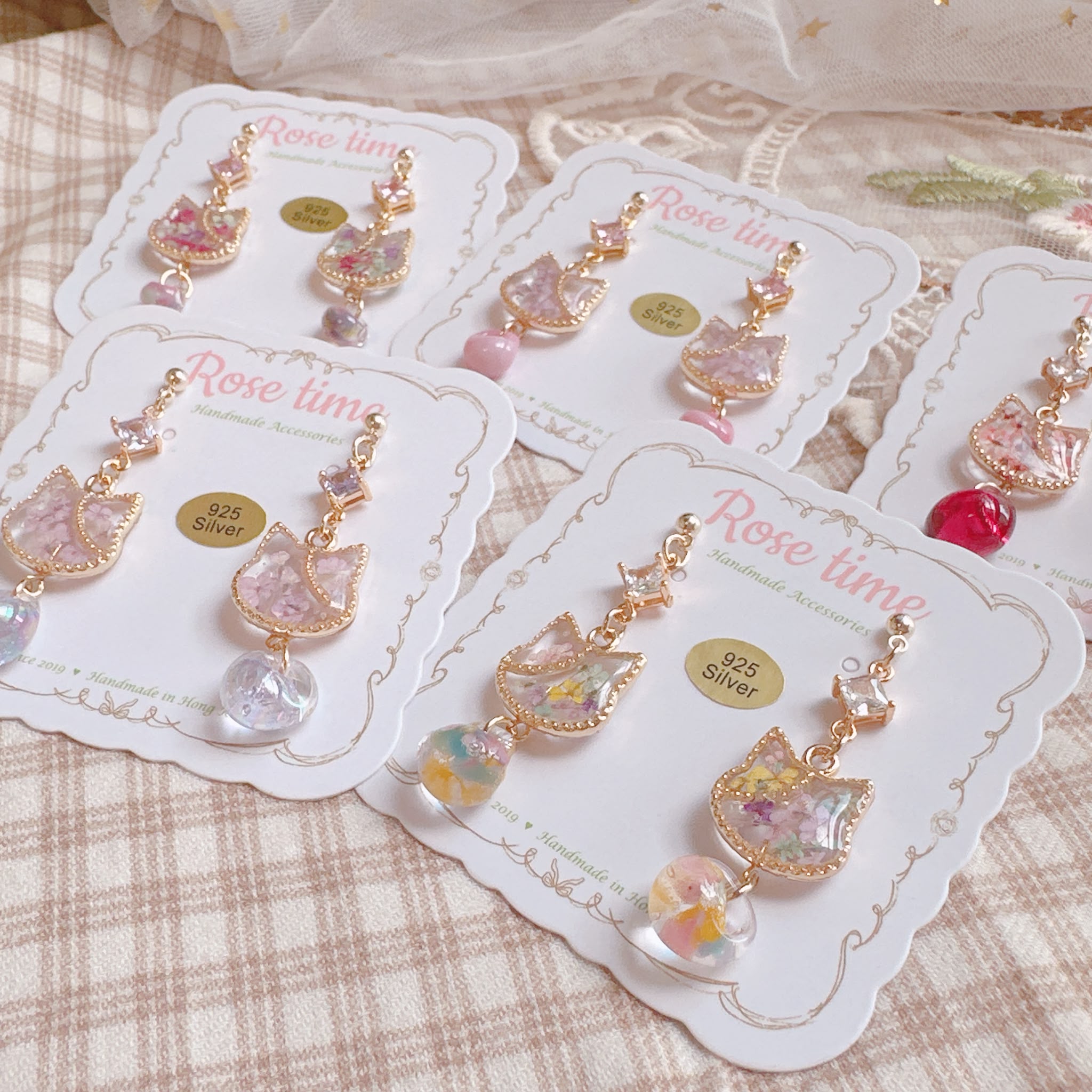 小貓小碎花 多色入
