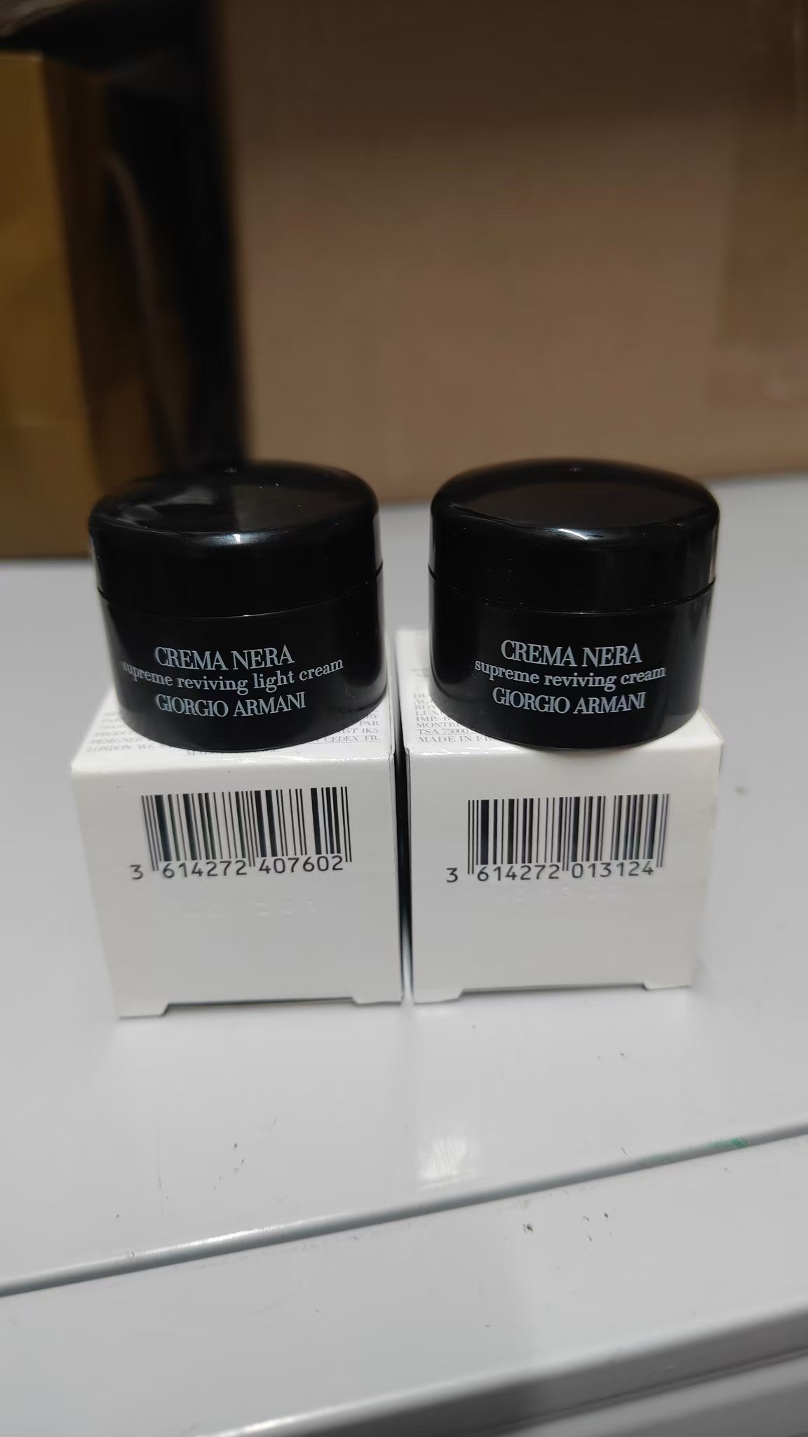 阿瑪尼黑曜石清爽面霜5ml*10個