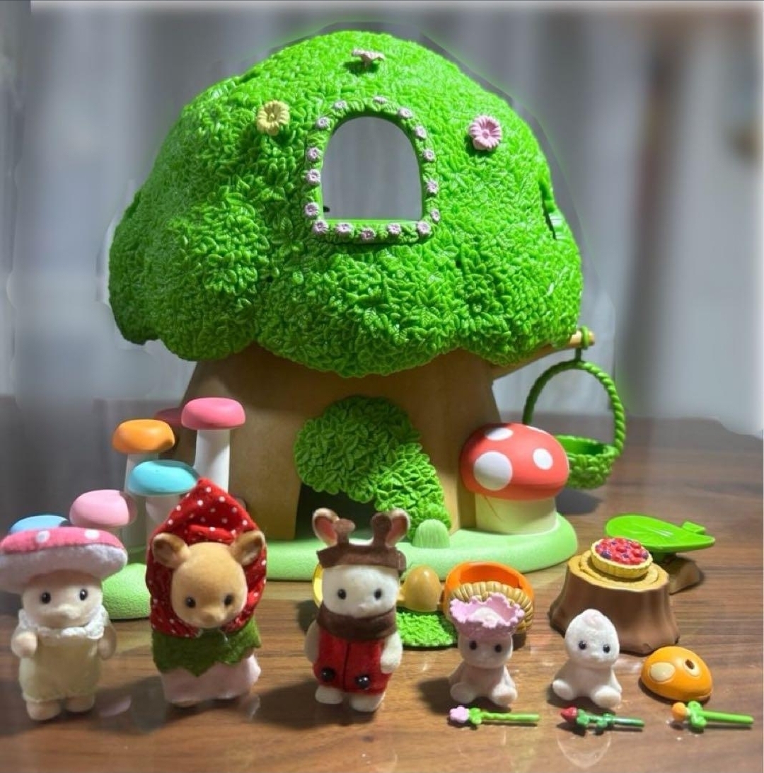 森林家族精靈樹屋