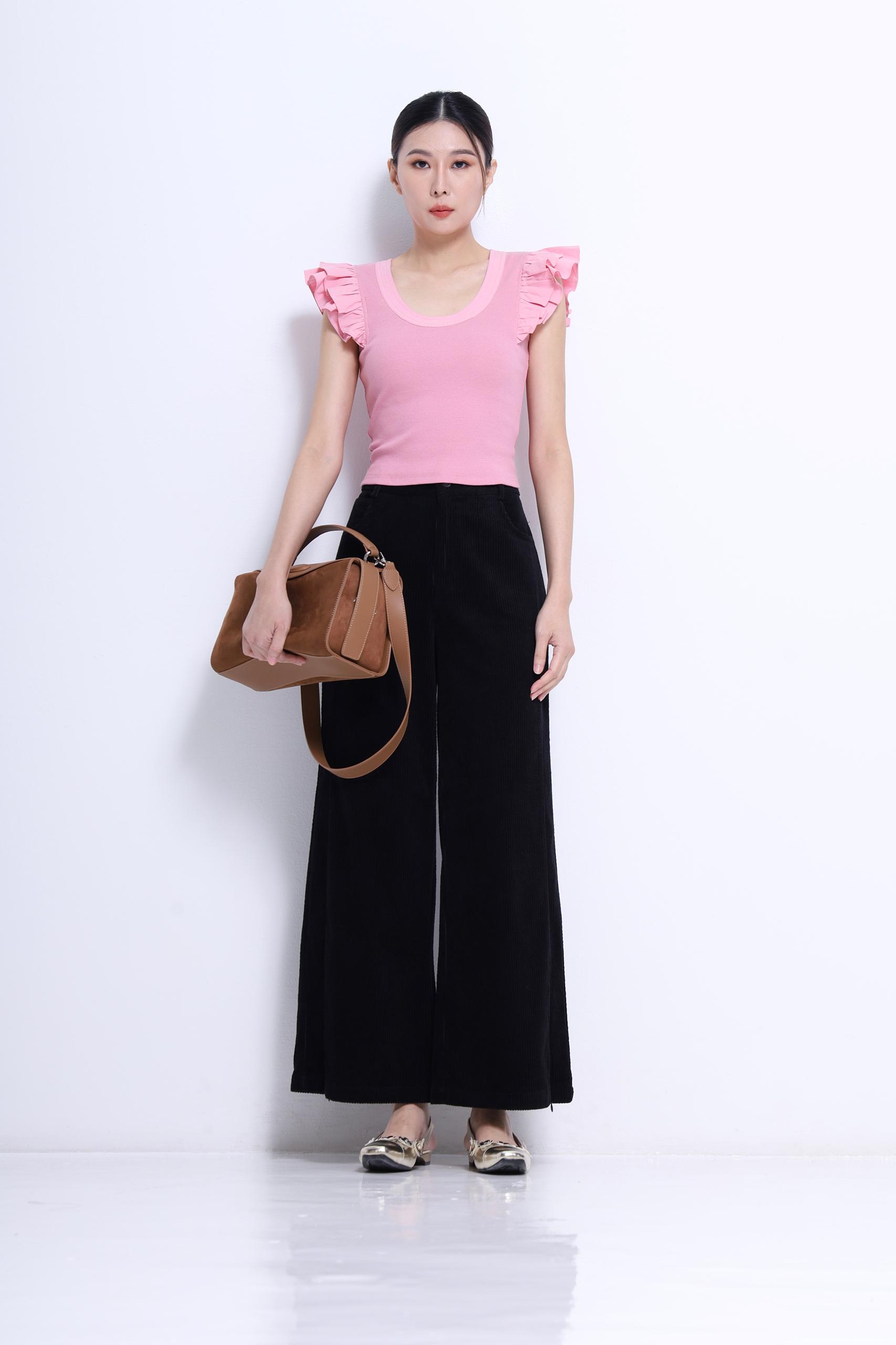 CP1626 VELVET LONG PANT