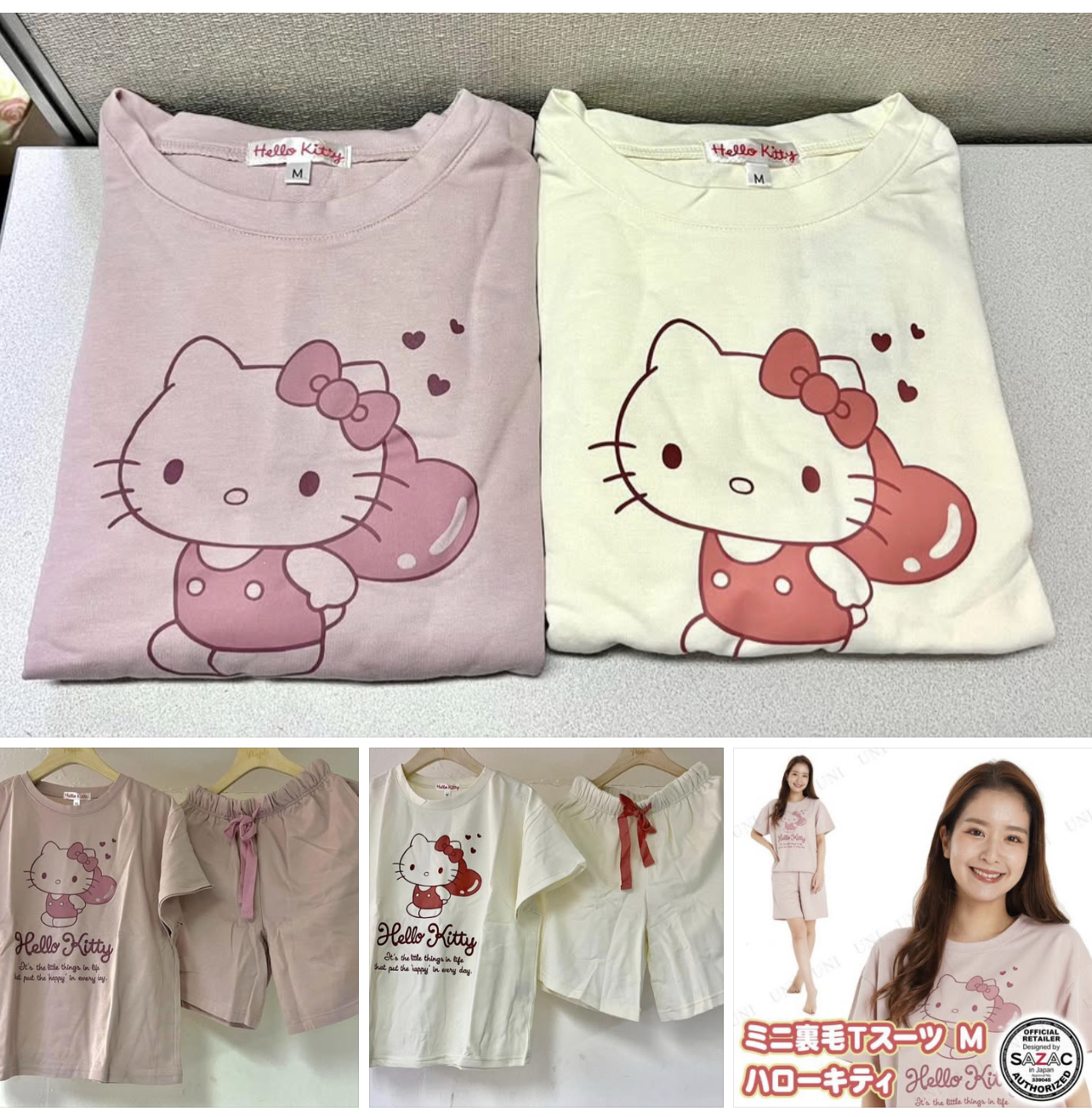 🎌日本直送🎌 Hello Kitty  短衫短褲 家居服套裝