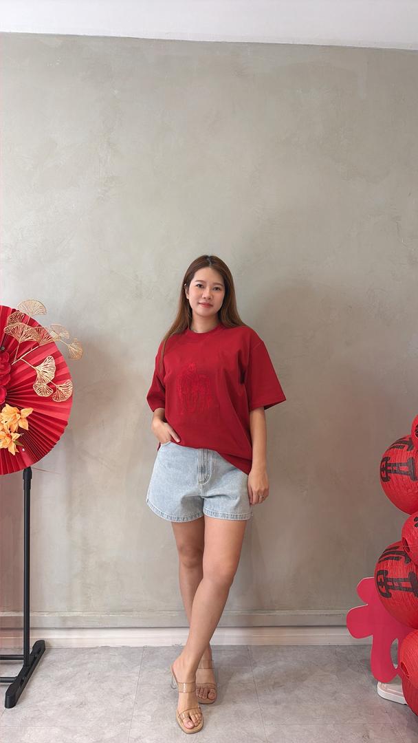 CB2660 HORSE EMBOY MEN TOP