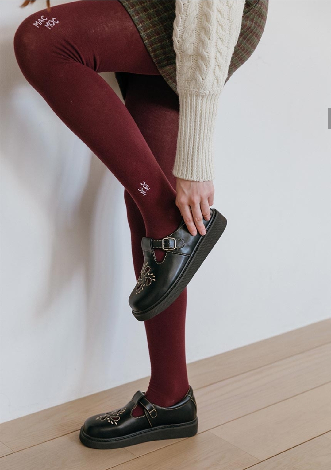 MACMOCBilly 刺繡 T-strap Loafer