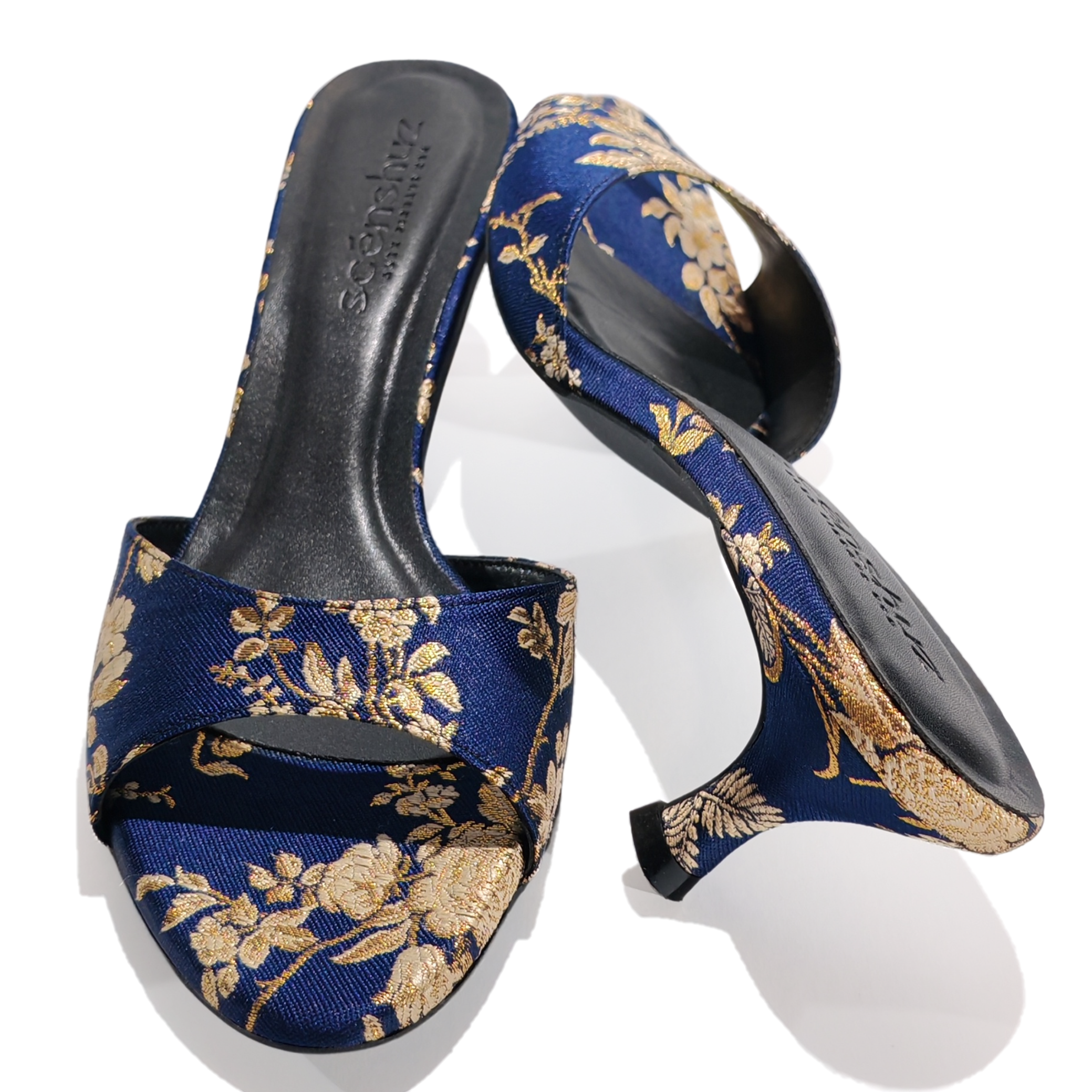 MAYA 50 NAVY BROCADE