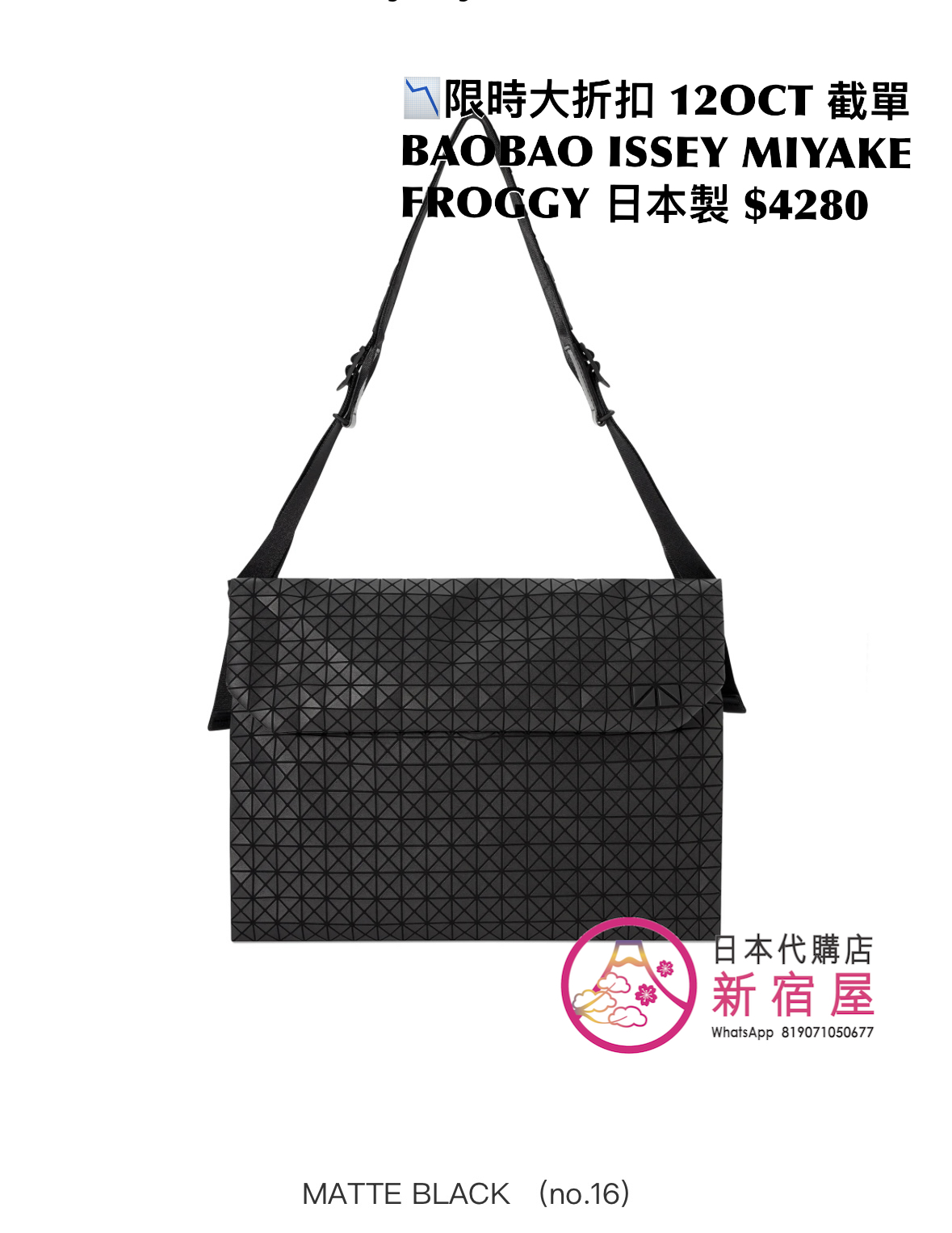 BAOBAO ISSEY MIYAKE FROGGY