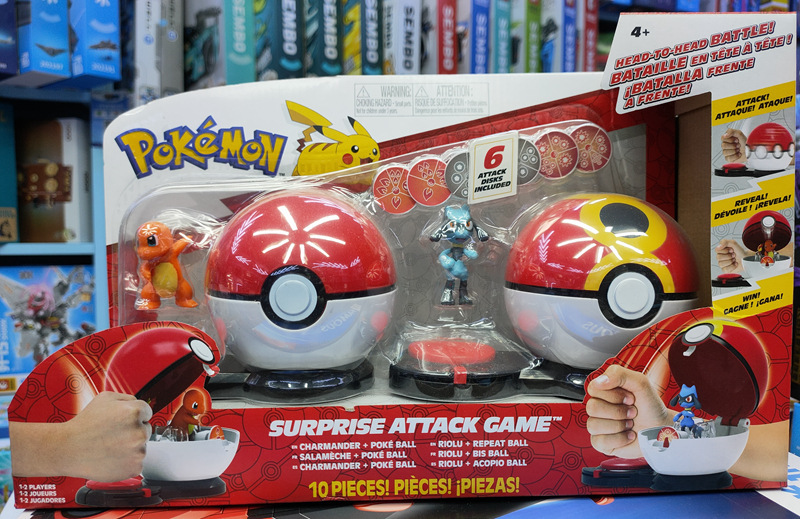 Pokemon 精靈球 Surprise Attack Game  -1套- 現貨