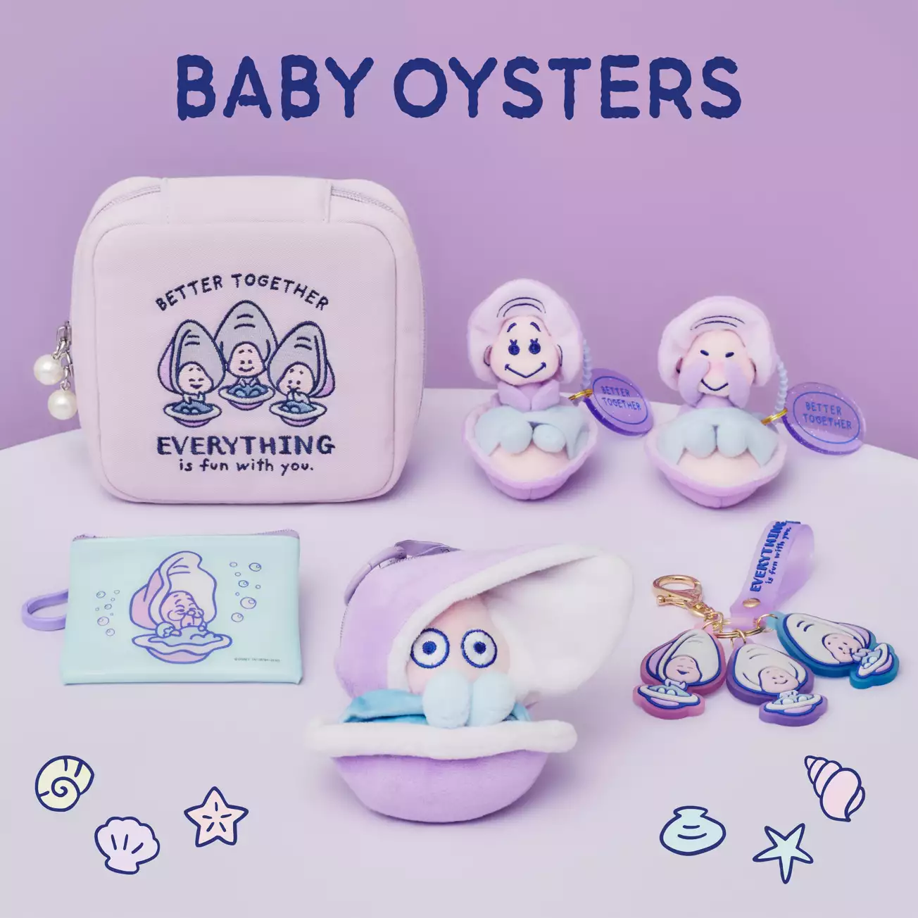 [訂購] [JDS] BABY OYSTERS 2026 ｜ 匙扣 {TF2606019}