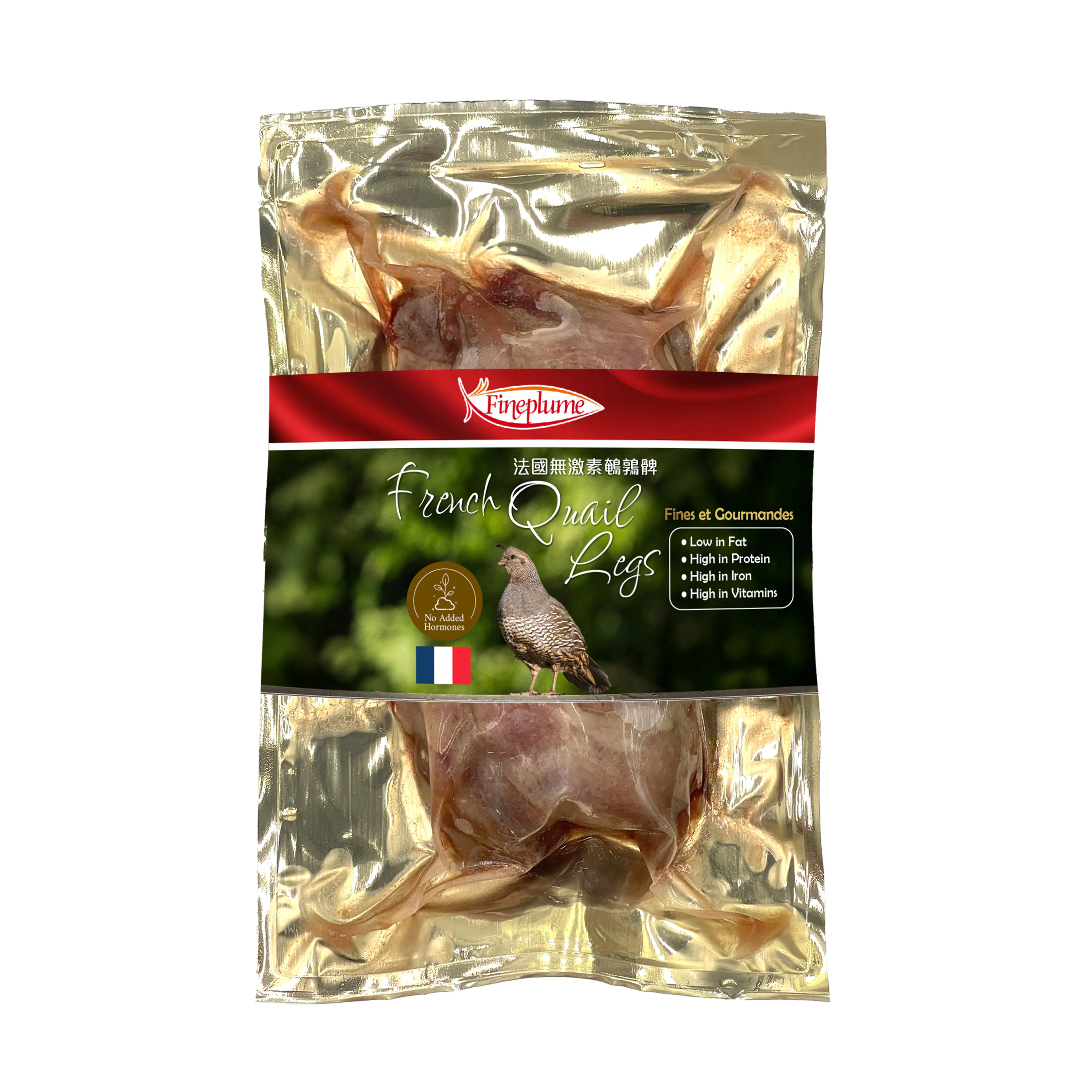 法國Fineplume無激素鵪鶉（髀/胸）