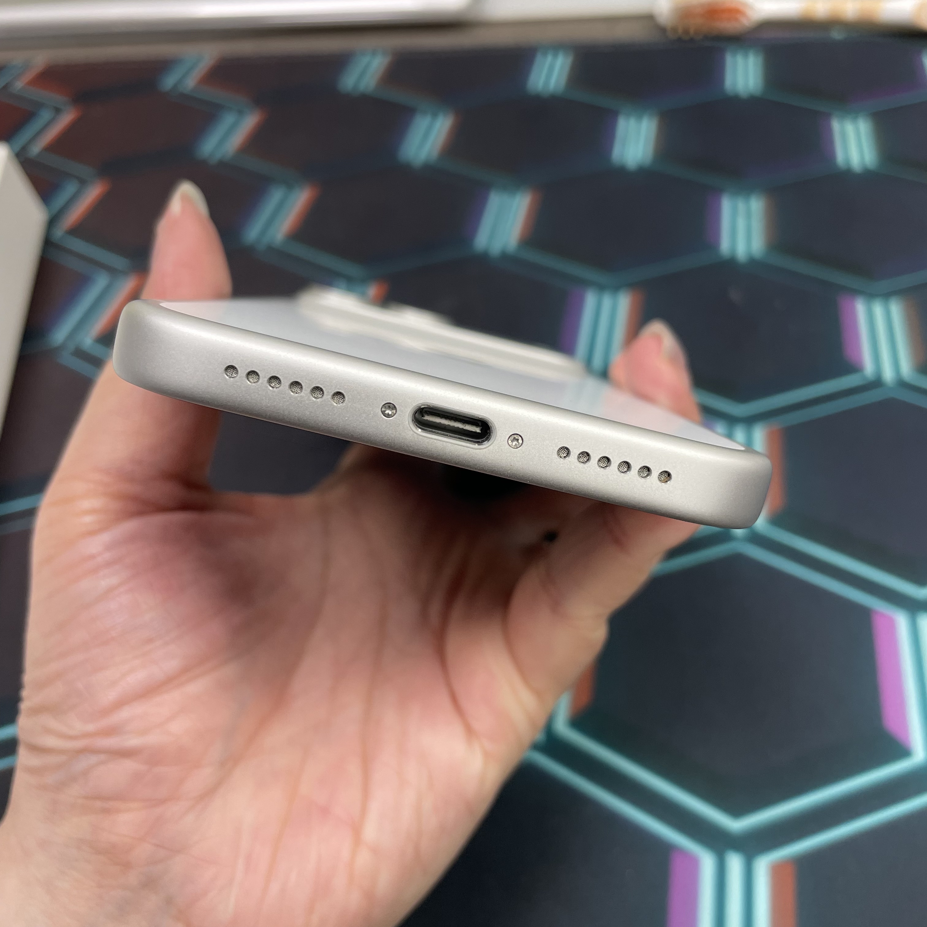 *7761 17 Pro max 完美機 256GB 電100 銀色 sliver 