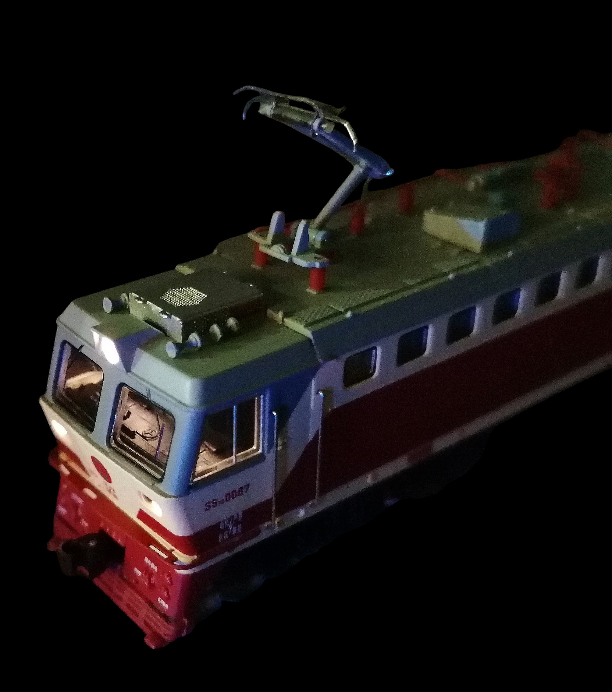 中國電力機車韶山7C N比例 1：160 (三款可選）