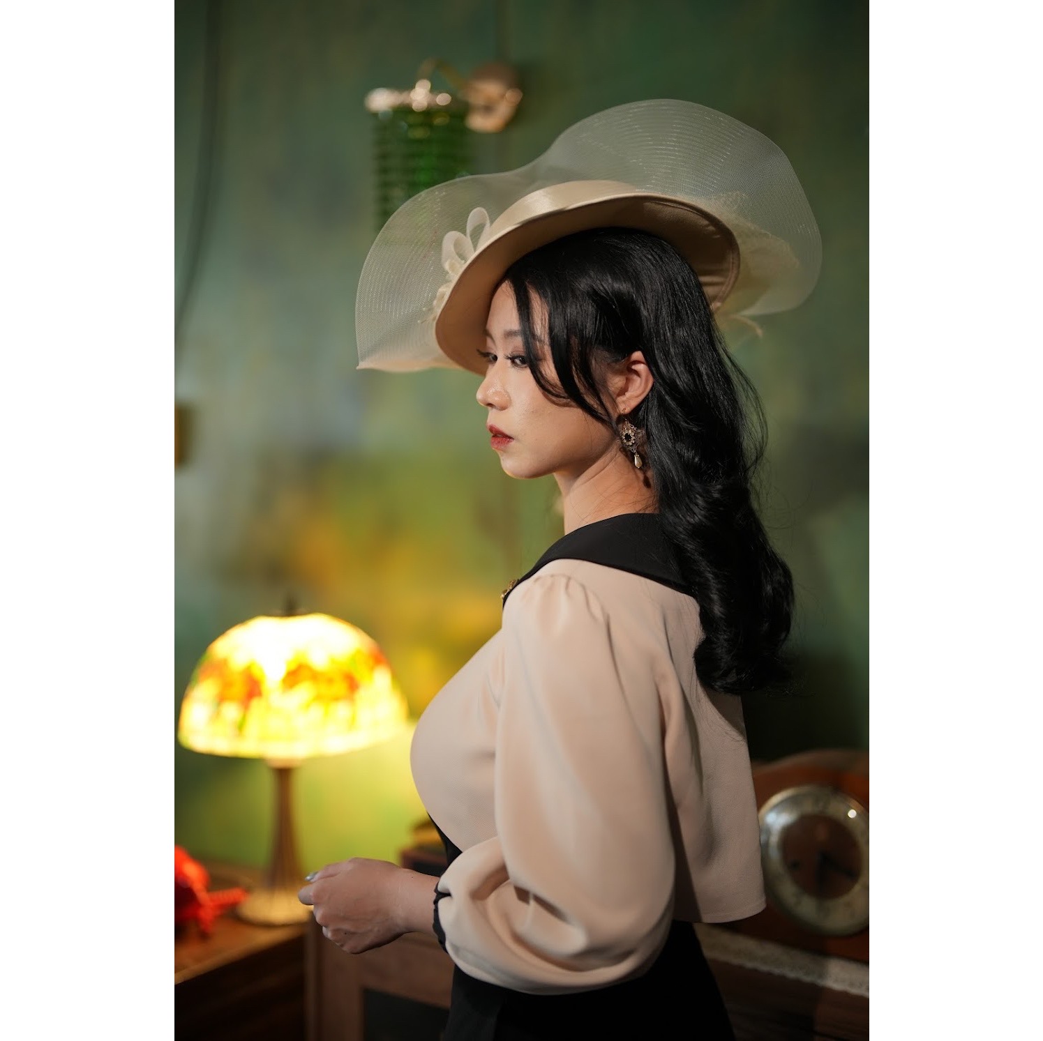 (Last M)1950s Style Classic Baby Collar Bolero (FM199)