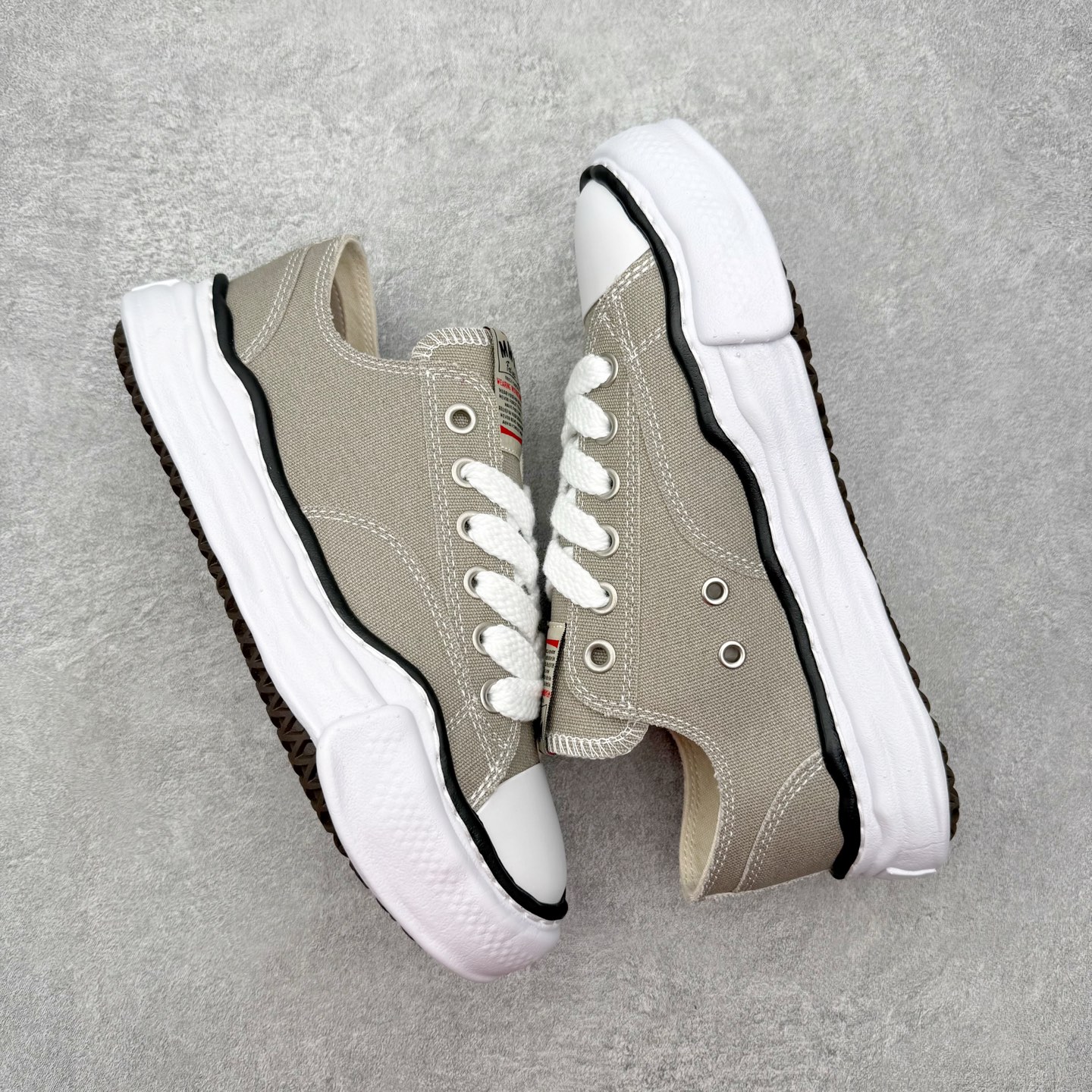 Maison Mihara Yasuhiro MMY "Peterson" OG Sole Canvas Low-top Sneaker