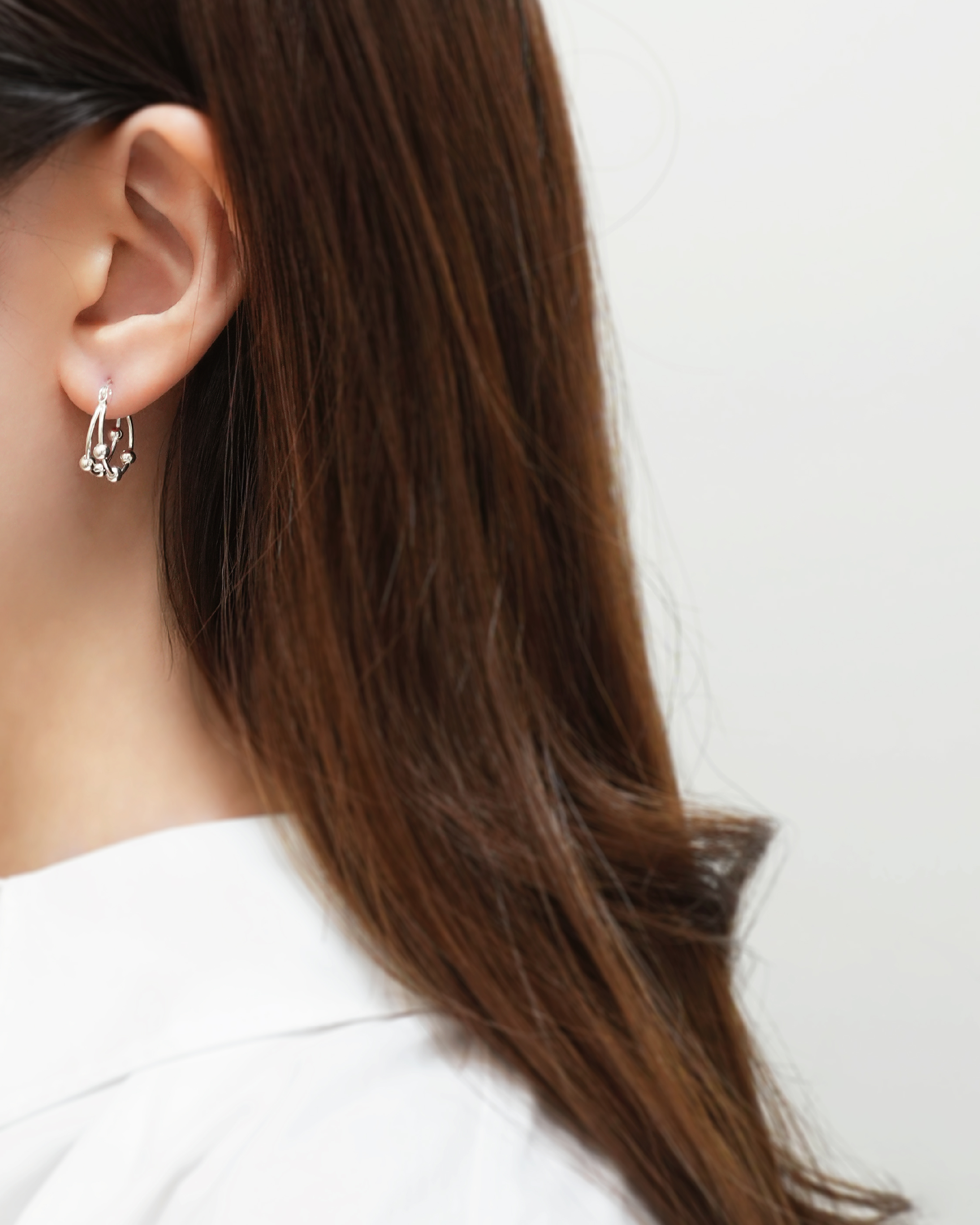 Chic Layered Bead Earrings