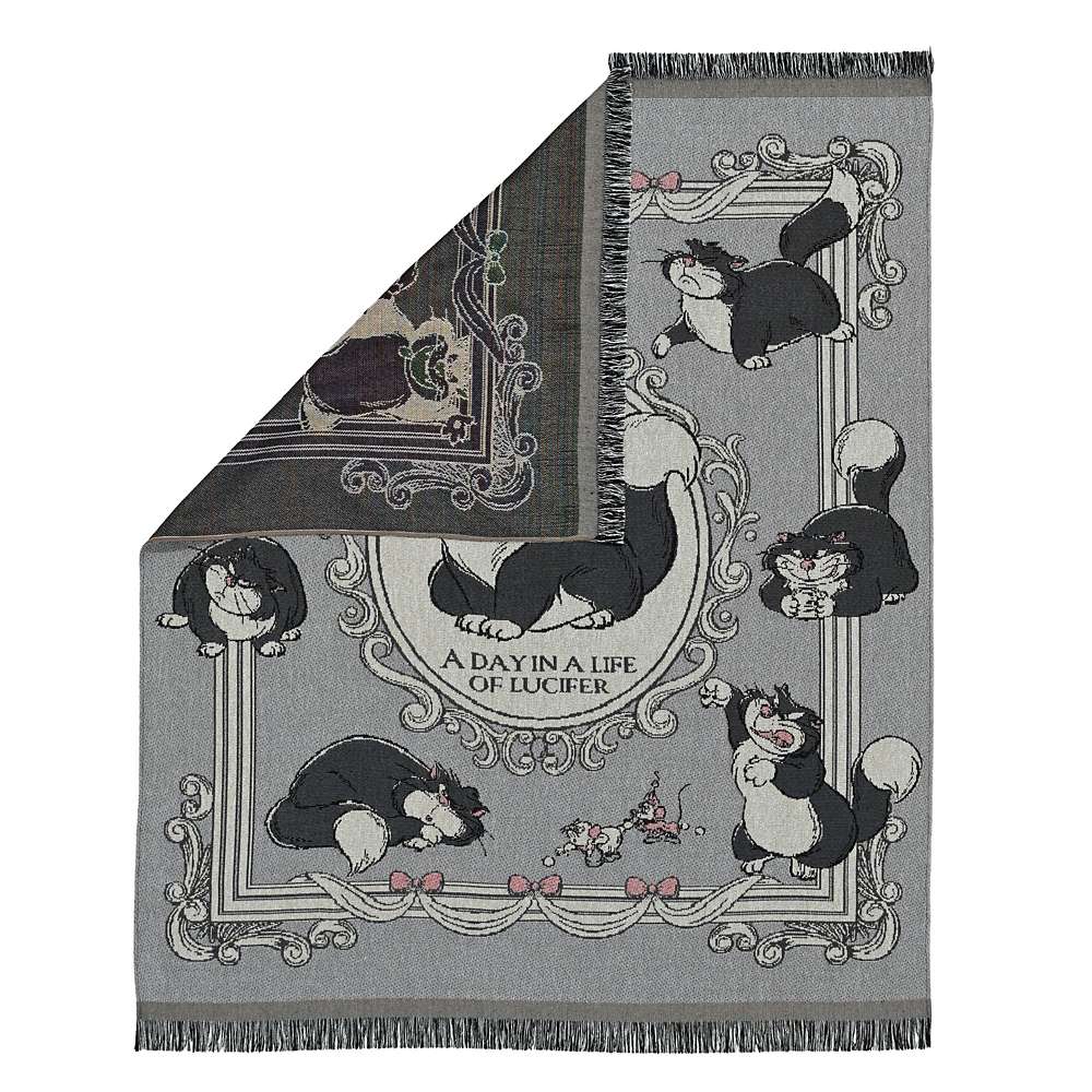 🎀【預訂】Disney Cat Day Lucifer Blanket