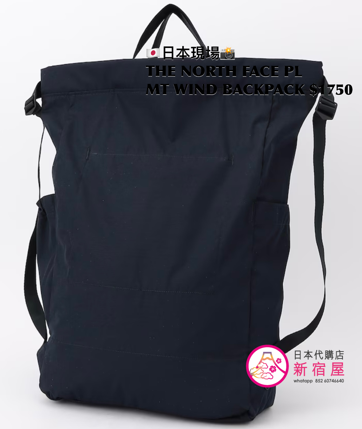 THE NORTH FACE PURPLE LABEL MOUNTAIN WIND BACKPACK 