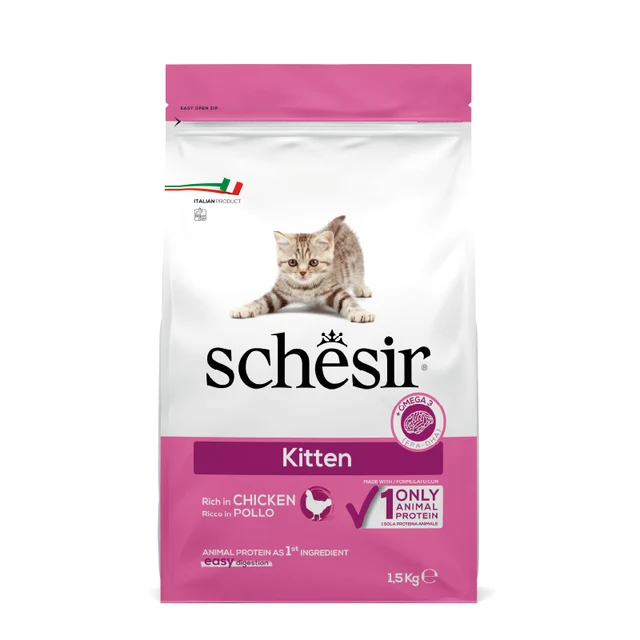 Schesir 雪詩雅 天然幼貓糧 1.5Kg