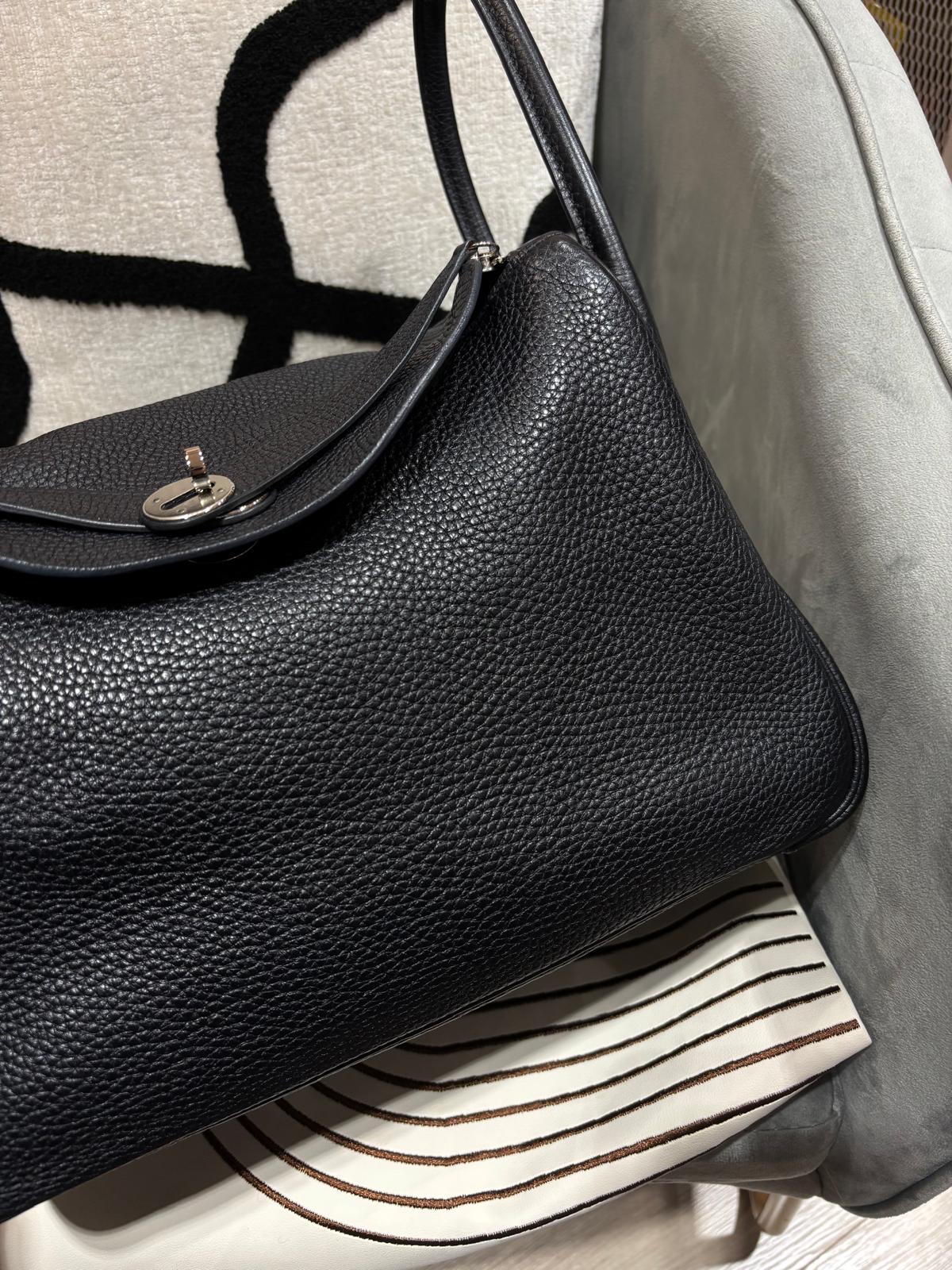 Hermes Lindy 34 Stamp T 黑銀 100%Authentic, 90%New ✅Box