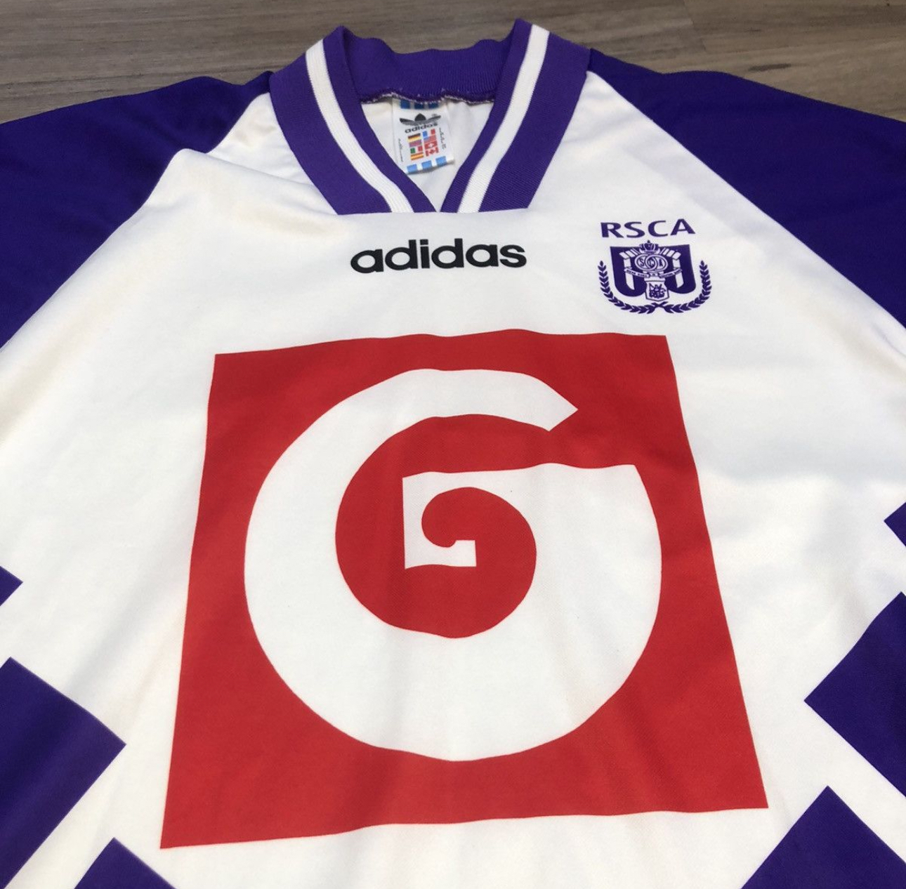 Anderlecht 94/95 vintage home shirt