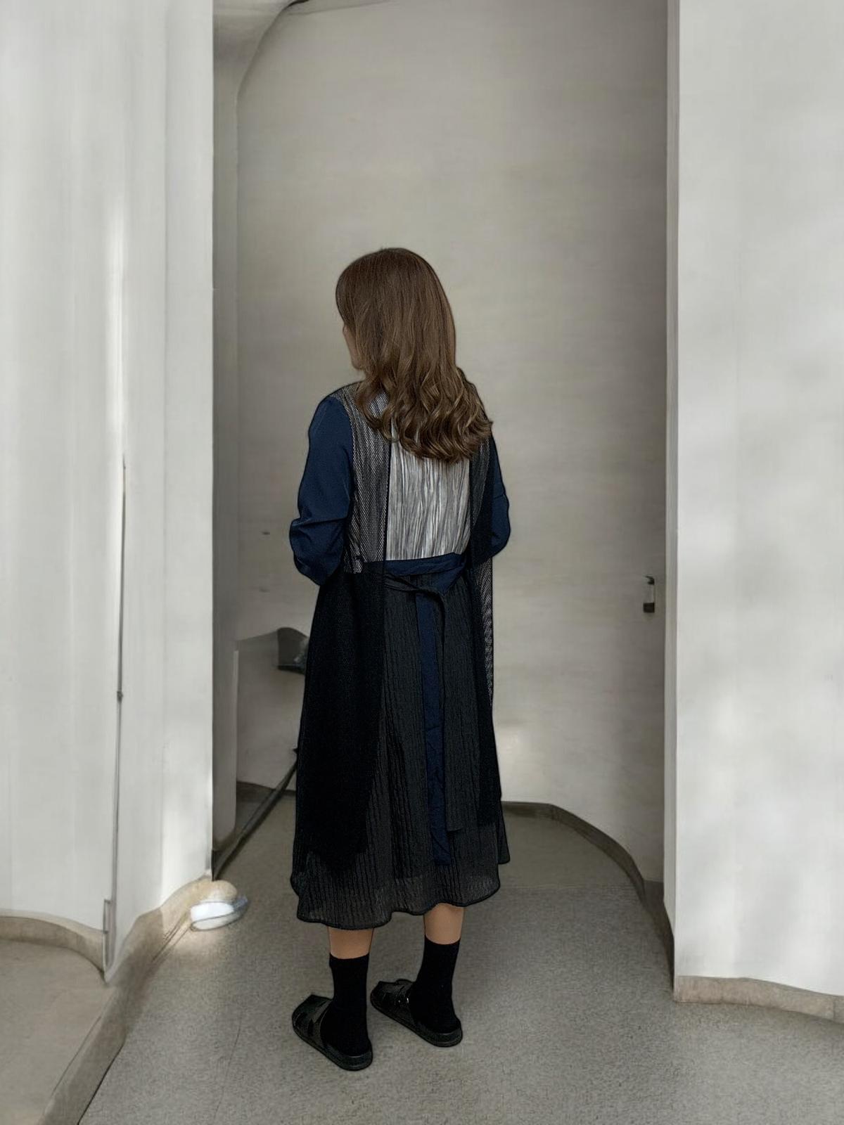 103369 BS422 仿兩件連身裙