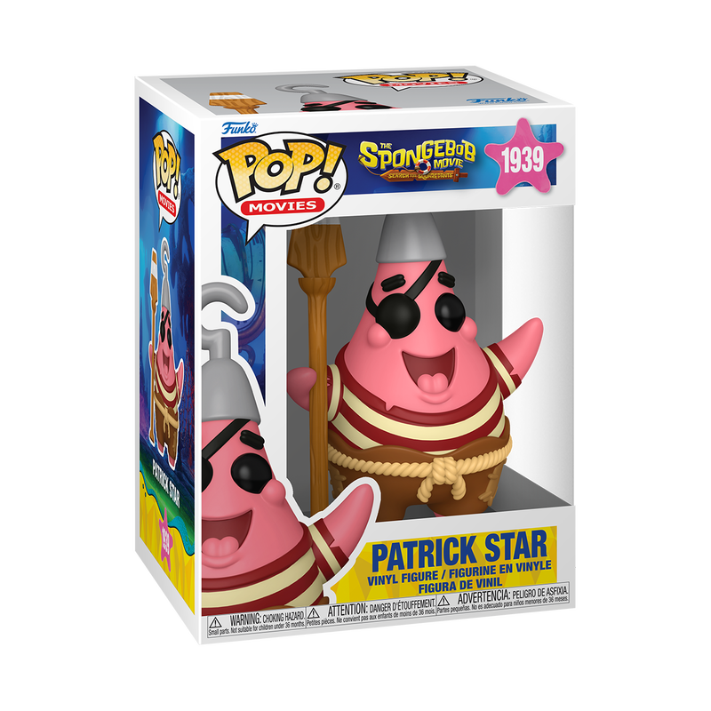 📦訂購 美國代購 Funko POP! Patrick Star (Pirate) Figure 派大星 模型