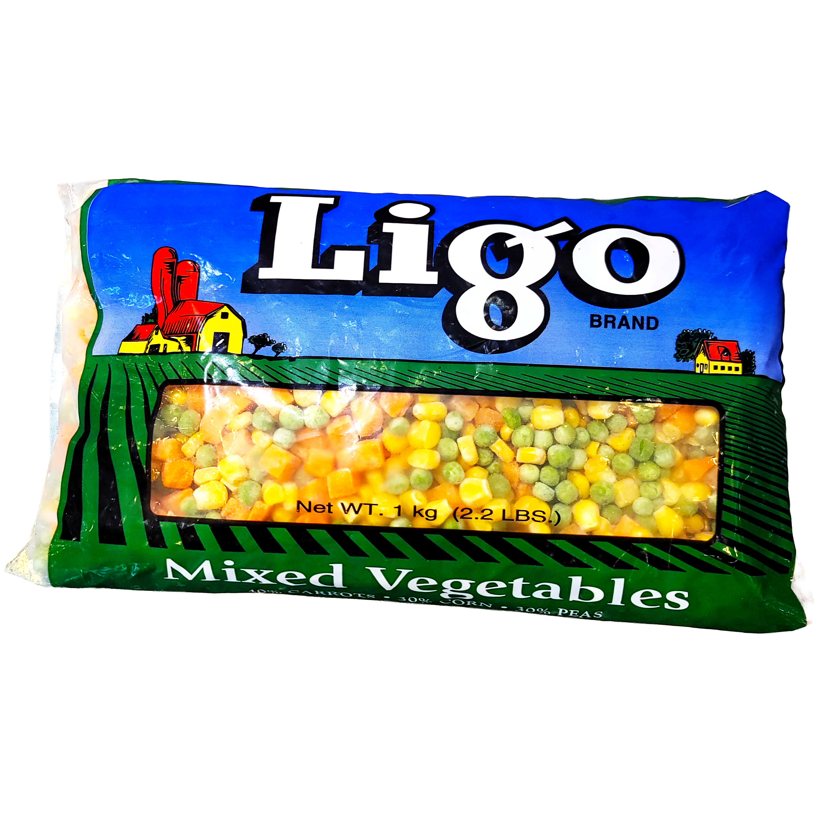 美國Ligo雜菜粒(1kg) - 1包