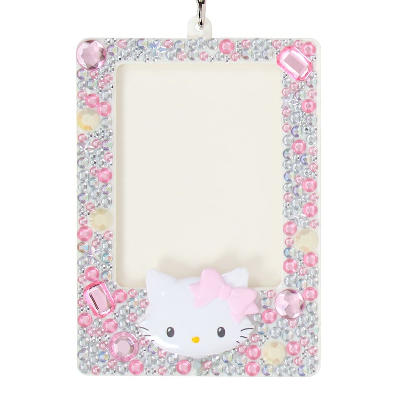 現貨｜Sanrio Charmmy Kitty Hello Kitty貓 日版 應援系列 閃石卡片套 鎖匙扣 (15712-1)
