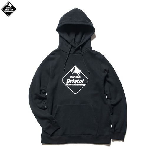 FCRB X White Mountaineering EMBLEM HOODIE / BLACK / XXL(4) (FCRB-222123