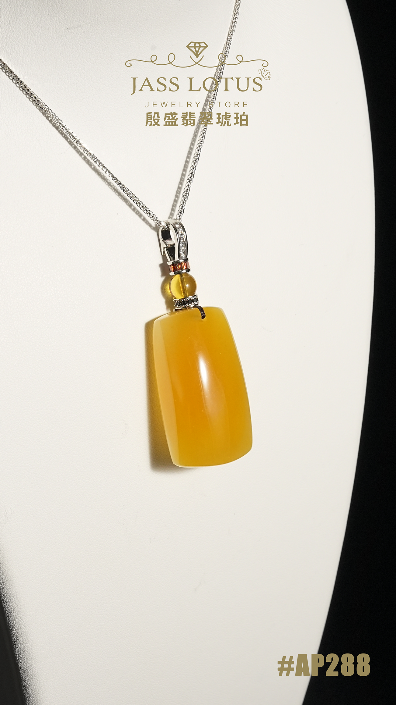 俄羅斯天然蜜蠟蕉糖蜜蠟無事牌吊墜