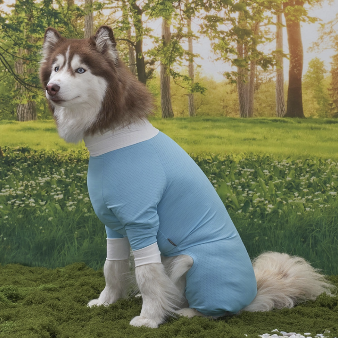 *SuperPet🇰🇷 狗狗全方位防護涼感連身衣(DG414)