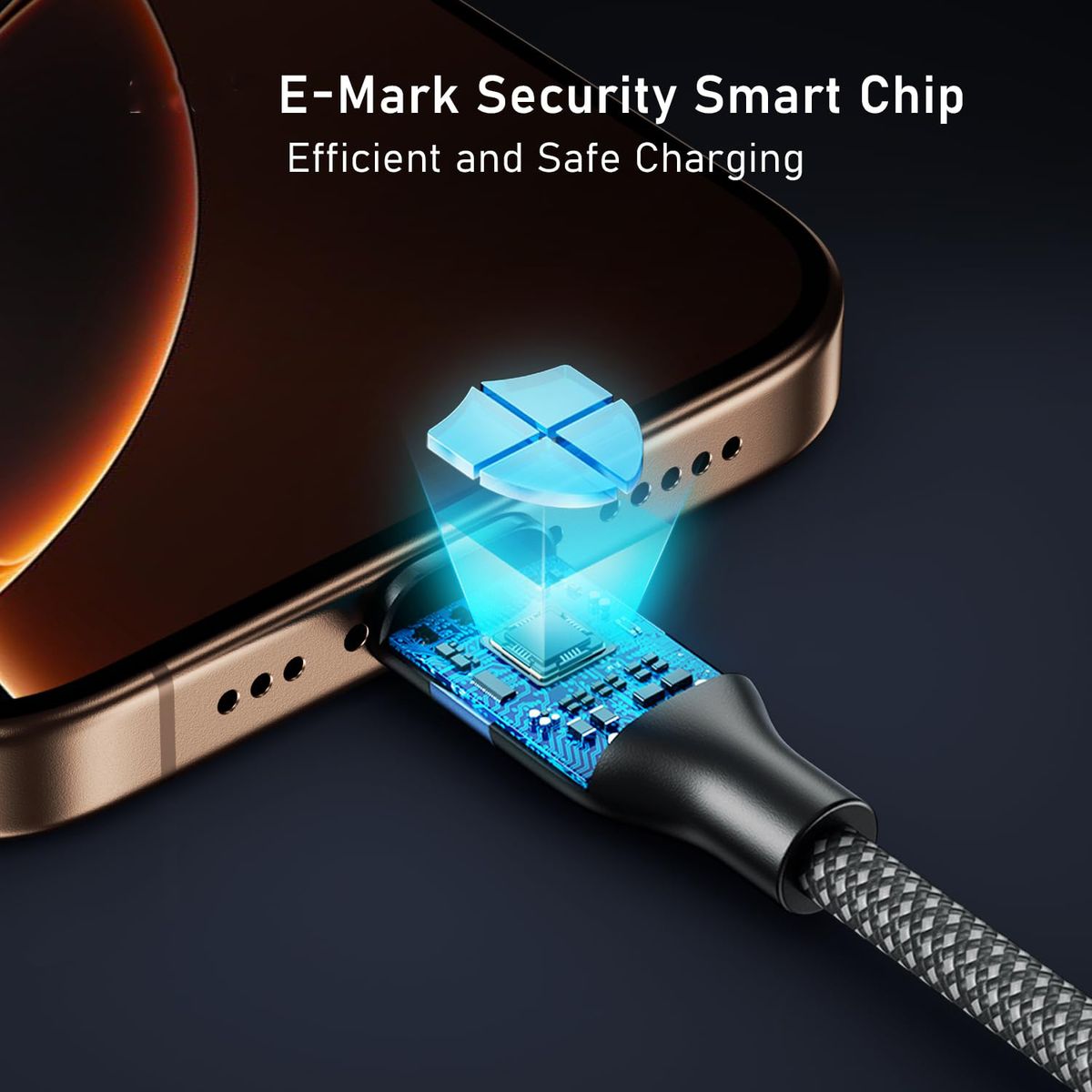 65W USB-C to USB-C 磁吸連接線 1米 (黑色) 磁吸線 充電線 快速充電線 傳輸線 電源線 強化纖維 [預計8月中出貨]