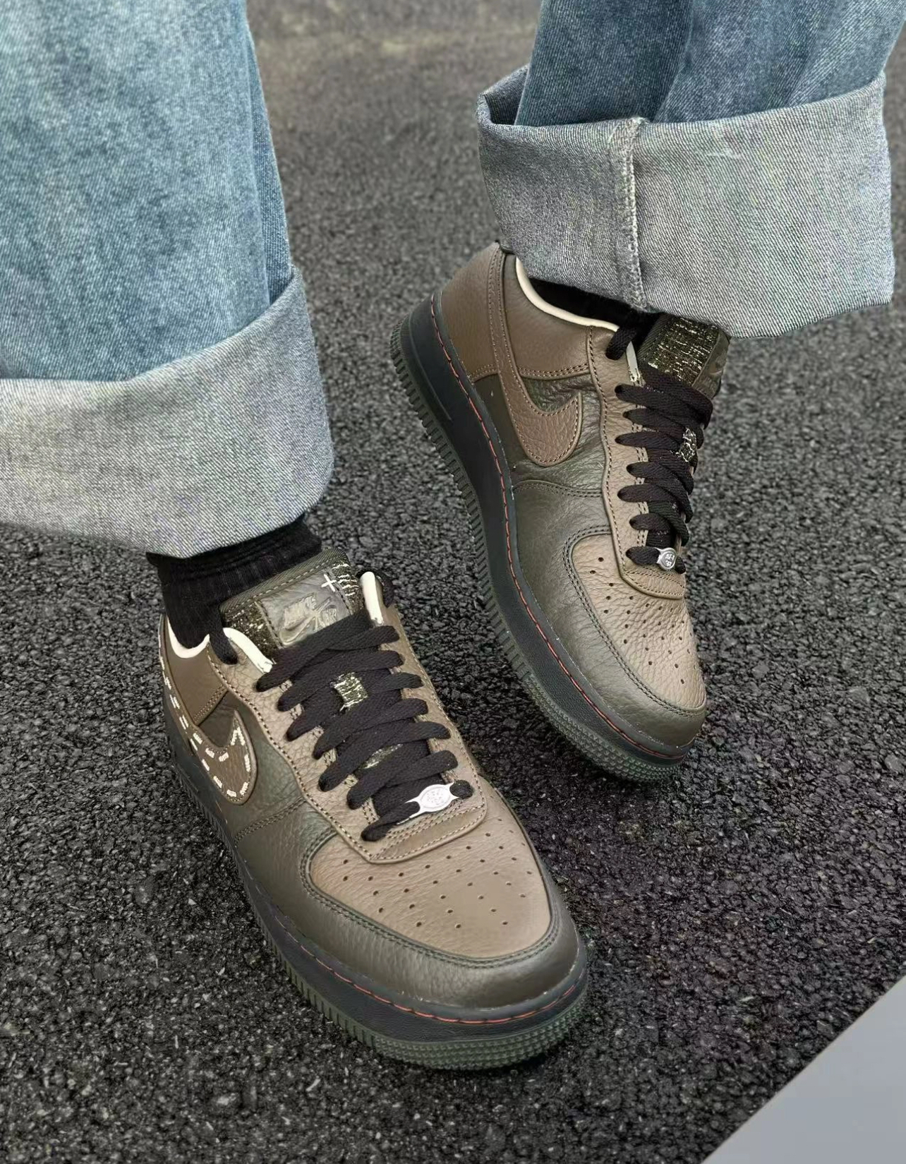 IQ1122-320 Nike Air Force 1 Low Sequoia Dark Hazel IQ1122-320