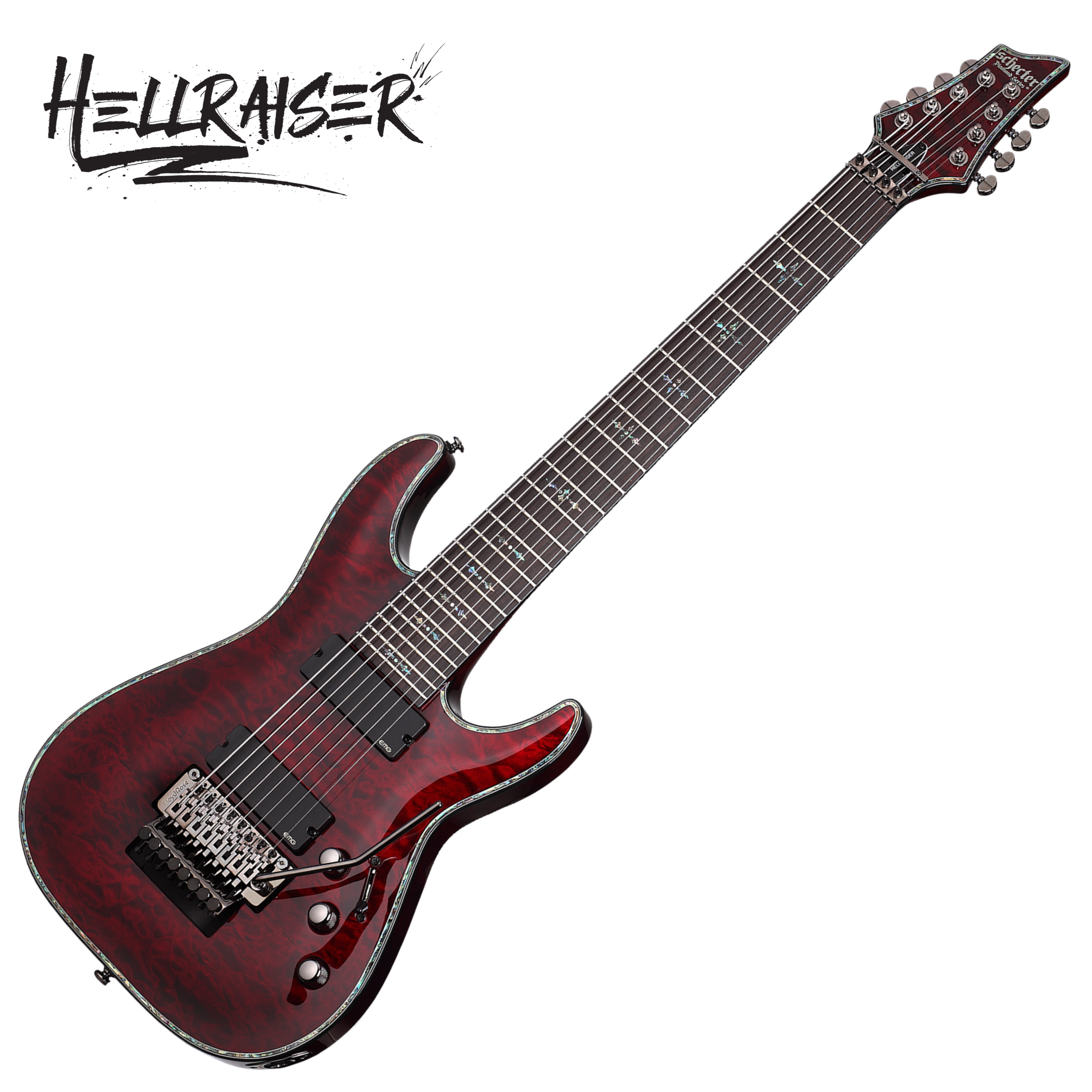 Schecter - Hellraiser C-8 FR - Black Cherry《Pre Order》 | Holiday