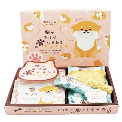 日本若尾製菓 柴犬曲奇禮盒 (8入) 125g