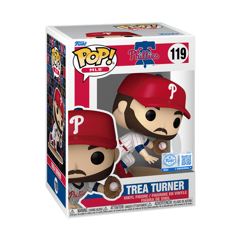 📦訂購 美國代購 Funko POP! Trea Turner Figure 費城人 模型