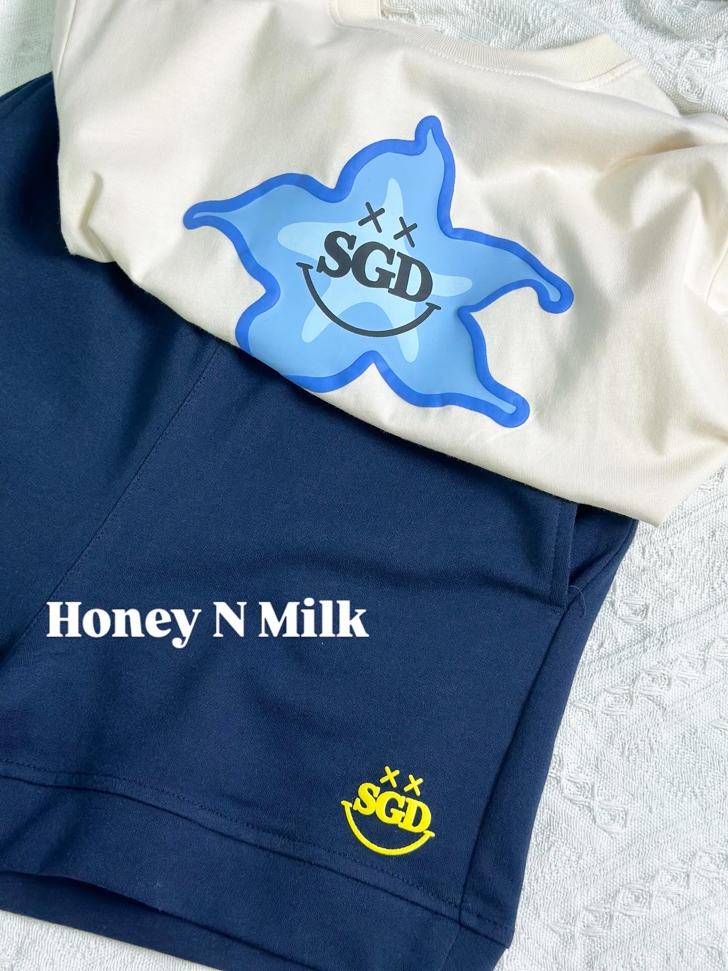 SGD Blue Starfish Set wear (cutting bigger than usual)