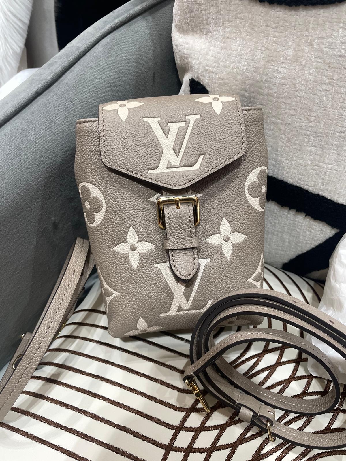 Lv tiny backpack monogram Empreinte M80738,100%Authentic ,98%new ✅dust bag ✅strap 