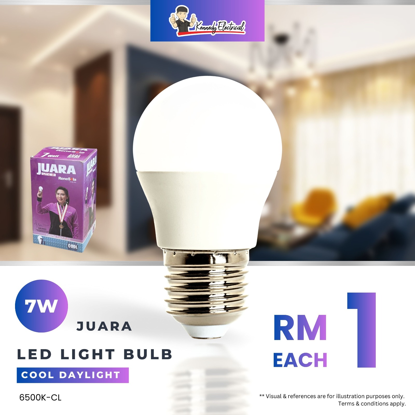 [CNY Add-On Promo Deals] - LED Light Bulb