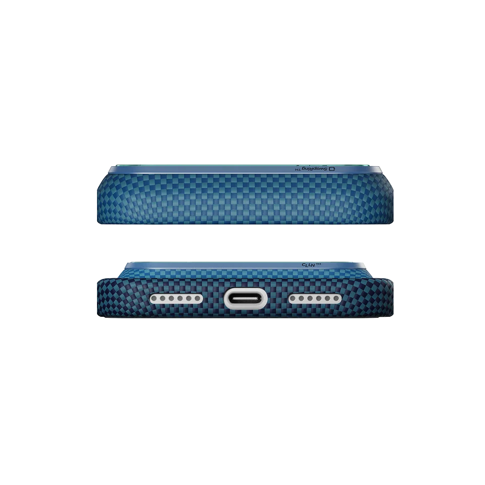 Pitaka Edge Case for iPhone 18 Series - Midnight (PitaTap™)