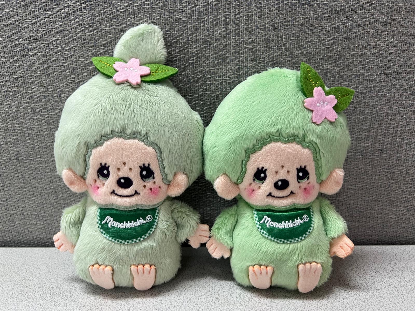 🎌日本直送🎌 Monchhichi抹茶櫻花系列散子包掛飾