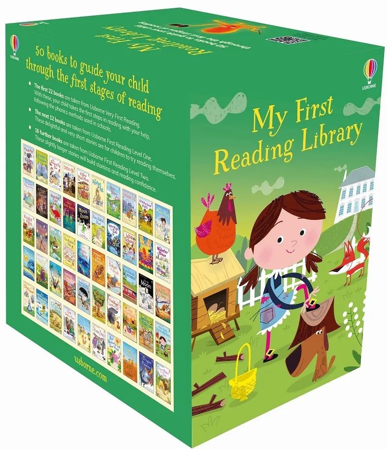 Usborne My First Reading Library - Stage 1 (with QR code Audio)