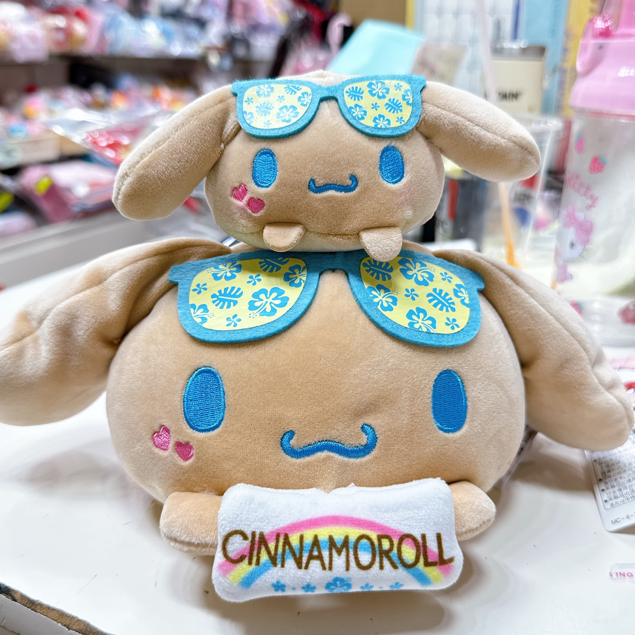 日本直送日本限定玉桂狗黑皮系列公仔豆袋