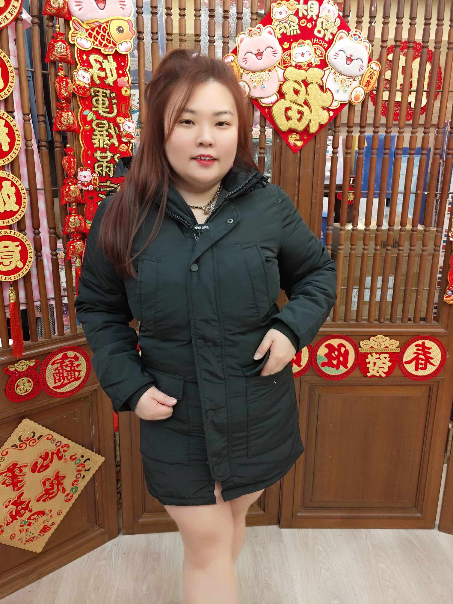 NBA12 帽子可拆卸羽绒服（胸围 120CM以内）