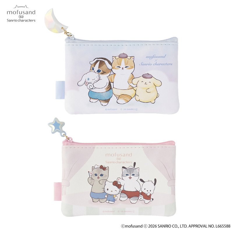 日本預訂📍Mofusand貓貓 x Sanrio系列第三彈 - 袋仔套裝 17/4日本開售