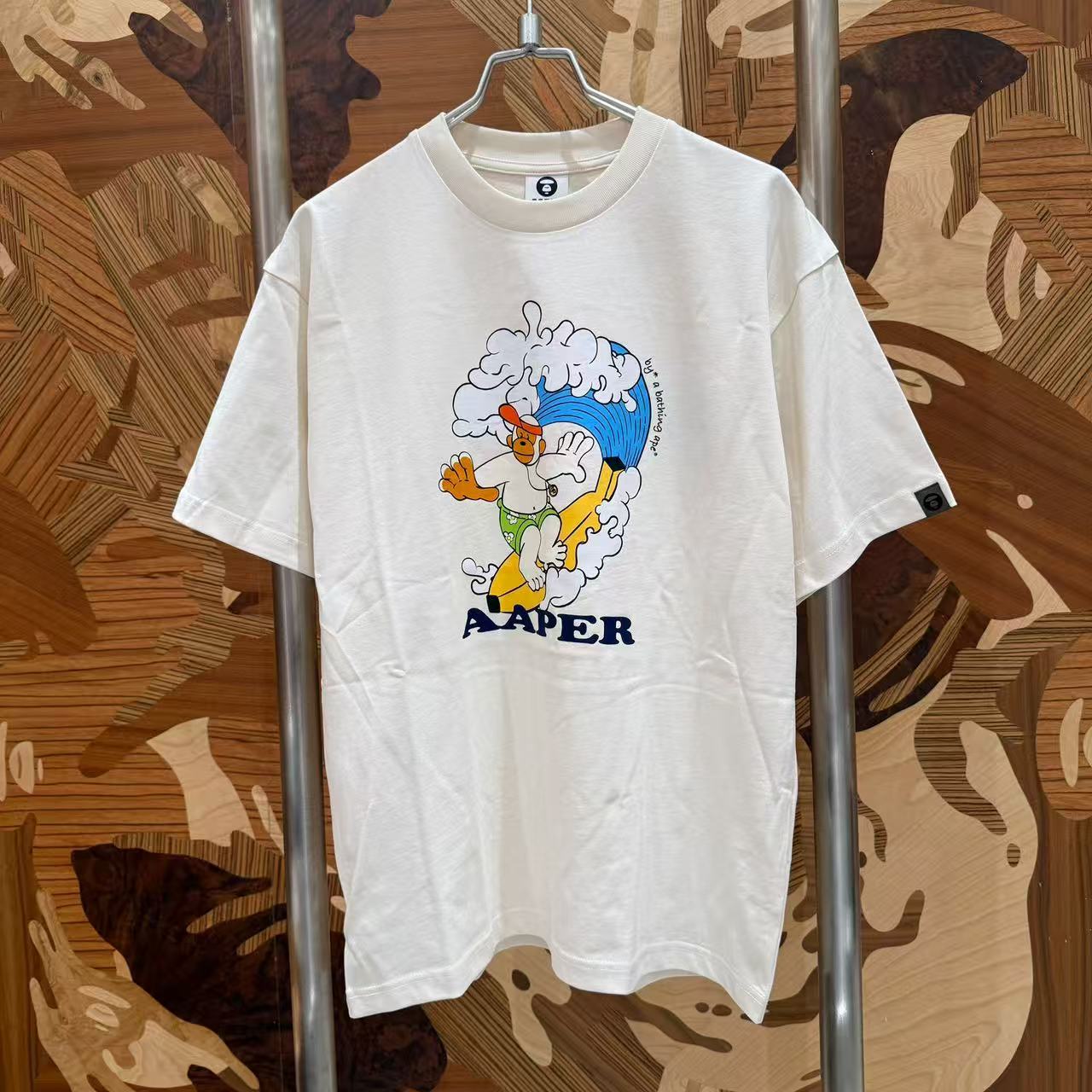 AAPE Relaxed fit AAPER graphic tee (1829) 寬鬆版