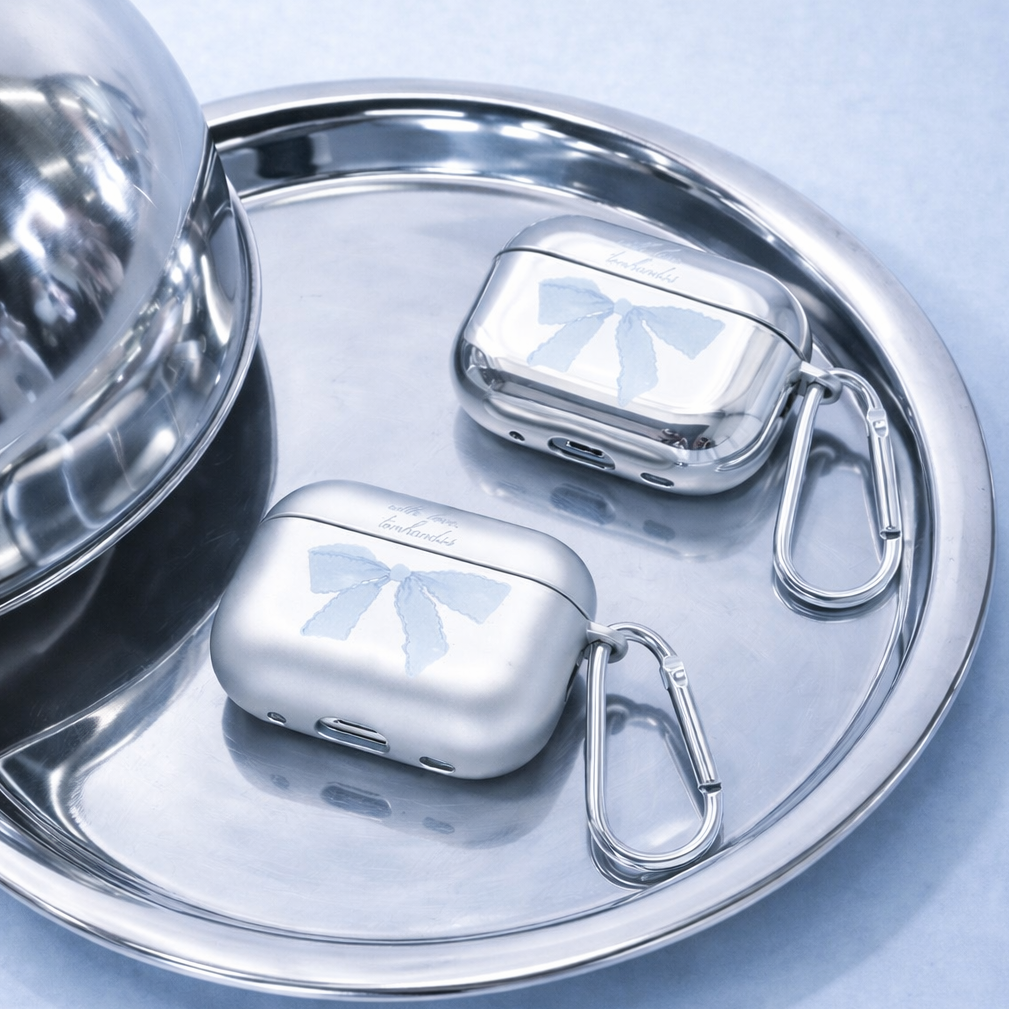 【The French Candy Floss *BLUE*】亮面/啞面電鍍AirPods Case