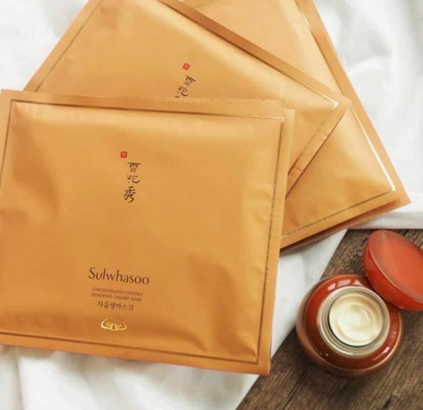  【預訂】韓國雪花秀 滋陰生人參煥顏面膜 18g (1套5片)