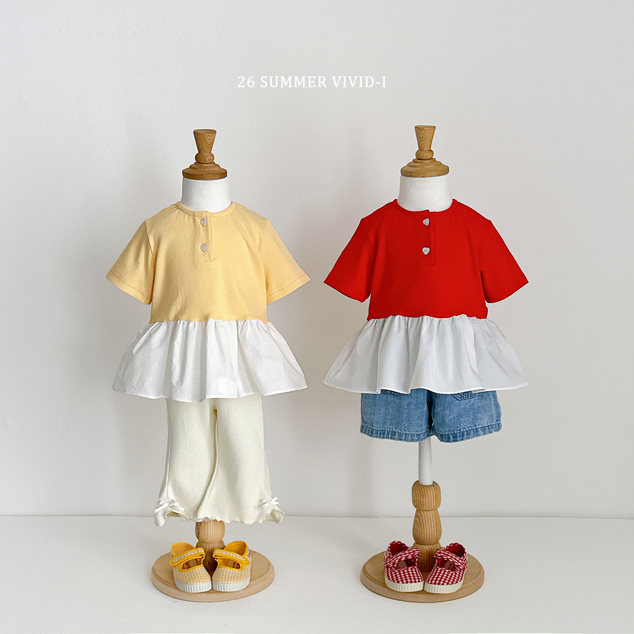 拼接 Ruffle Top