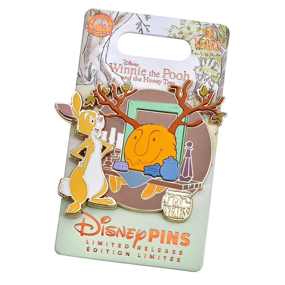 🎀【預訂】Winnie the Pooh 60th Anniversary Rabbit Pin 