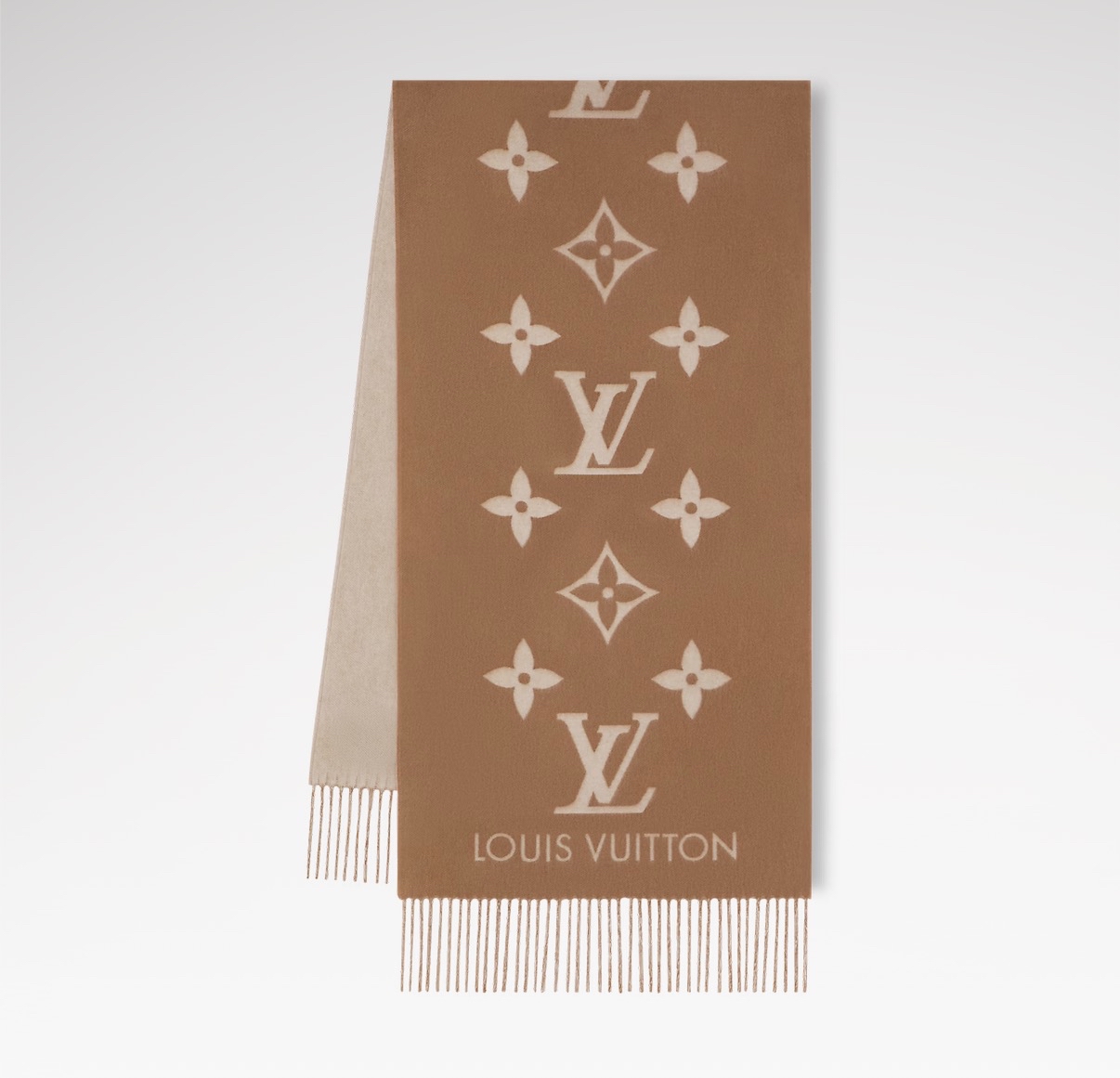 在途有💖冬天熱賣款‼️M76067 LV Reykjavik Scarf  100% cashmere 190x45cm   